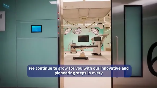 Operating room at Acıbadem Kartal Hospital, frame from the hospital tour